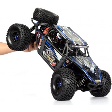 AUTOMODELO ELÉTRICO BRUSHLESS RTR 90KMH DESERT BUGGY ATOM 6S 1/8 4WD RADIO 2.4GHZ FS RACING FS33675P A